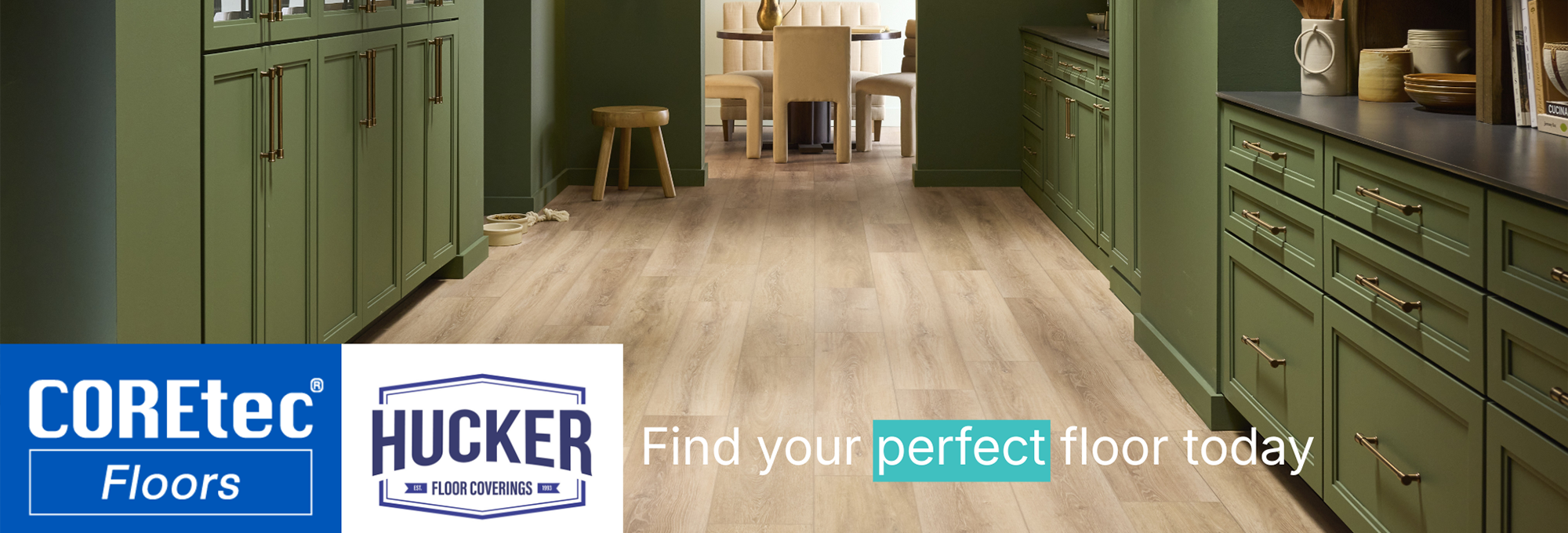 Find your perfect floor today - CoreTec Banner
