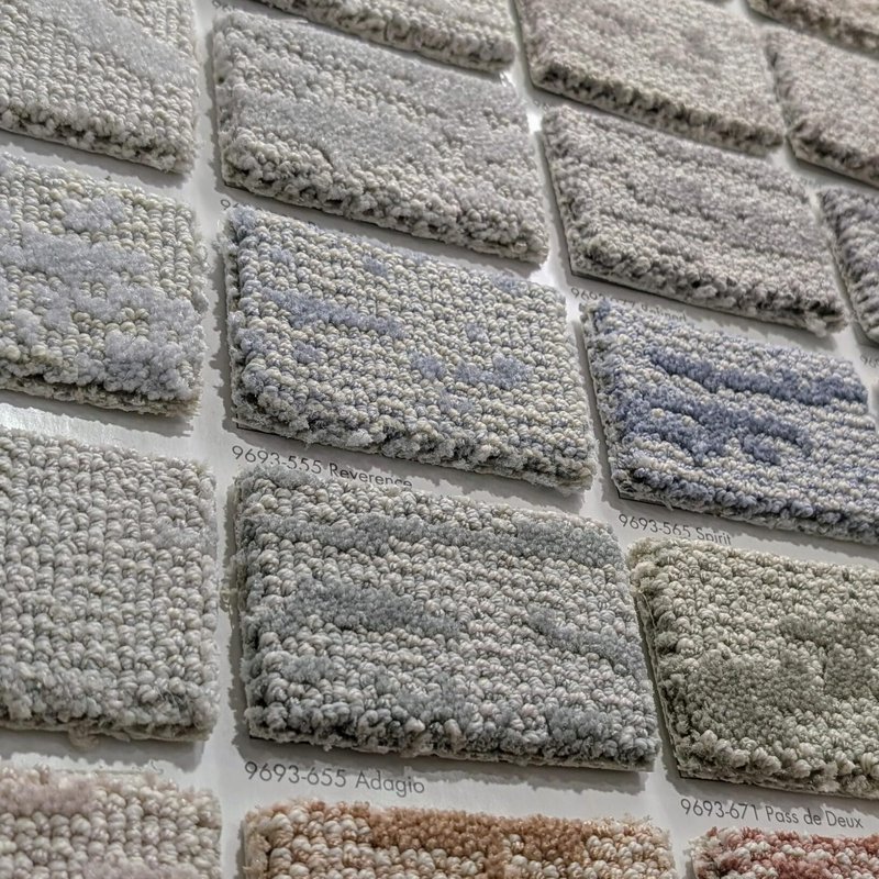 rug sample board