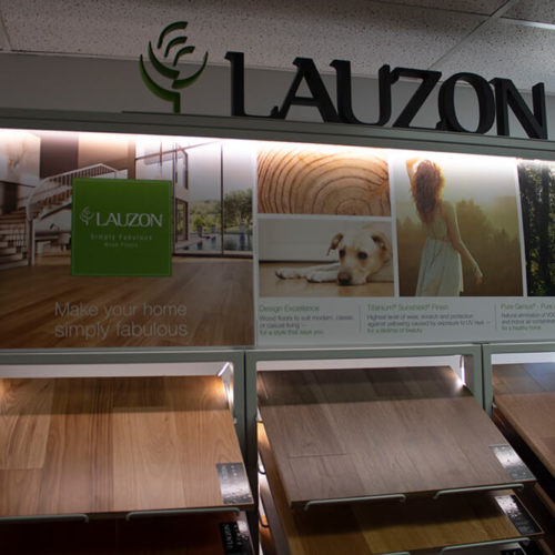 Lauzon Hardwood Flooring Showroom